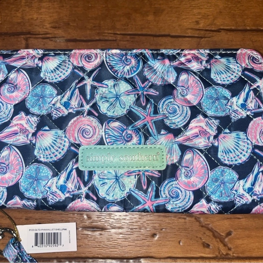 NWT- Simply Southern Wallet & Pink Keychain - Picture 3 of 8